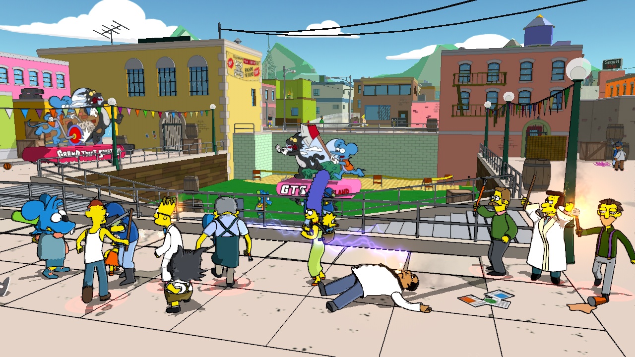 Скриншот из игры The Simpsons Game - 92