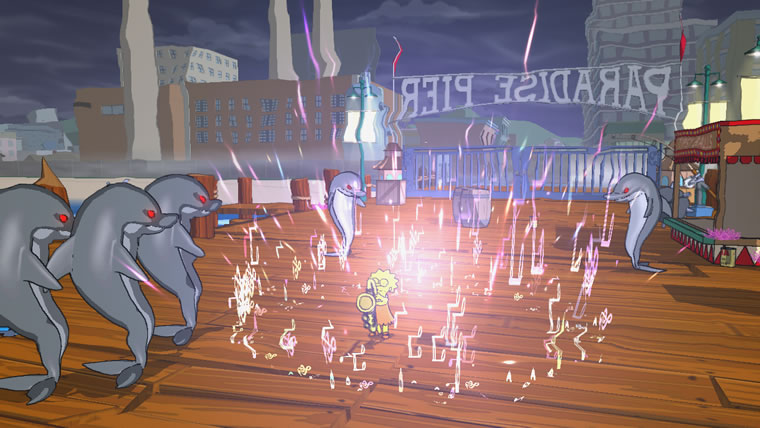 Скриншот из игры The Simpsons Game - 82