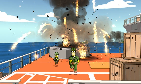 Скриншот из игры The Simpsons Game - 37