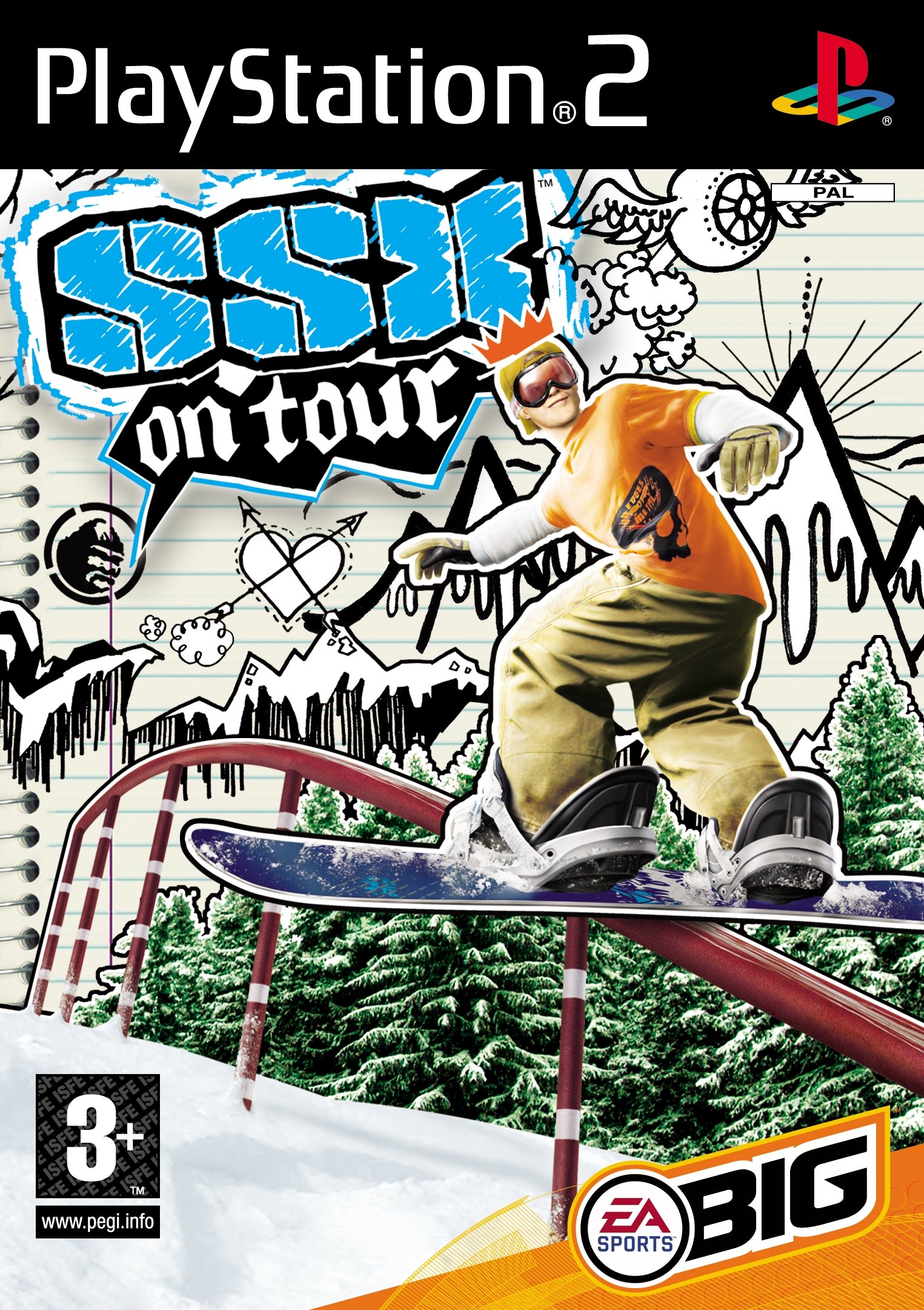 Обложка игры SSX on Tour
