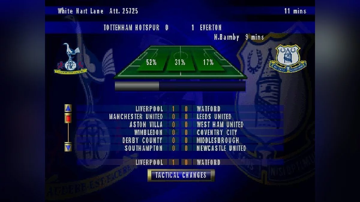 Скриншот из игры FA Premier League Football Manager 2002 - 3