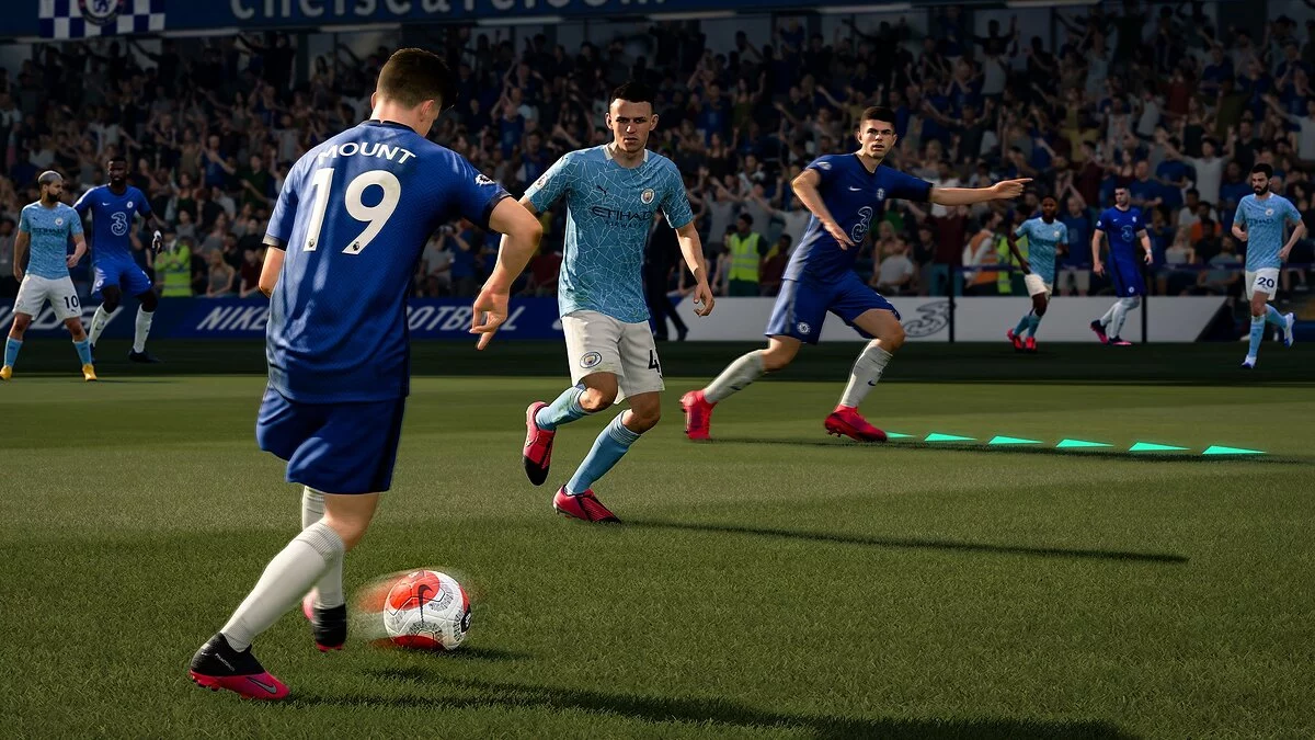 Скриншот из игры FIFA 21 - 23