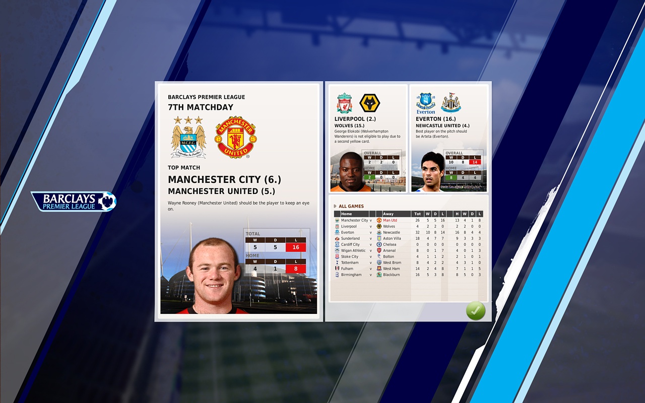 Скриншот из игры FIFA Manager 11 - 63