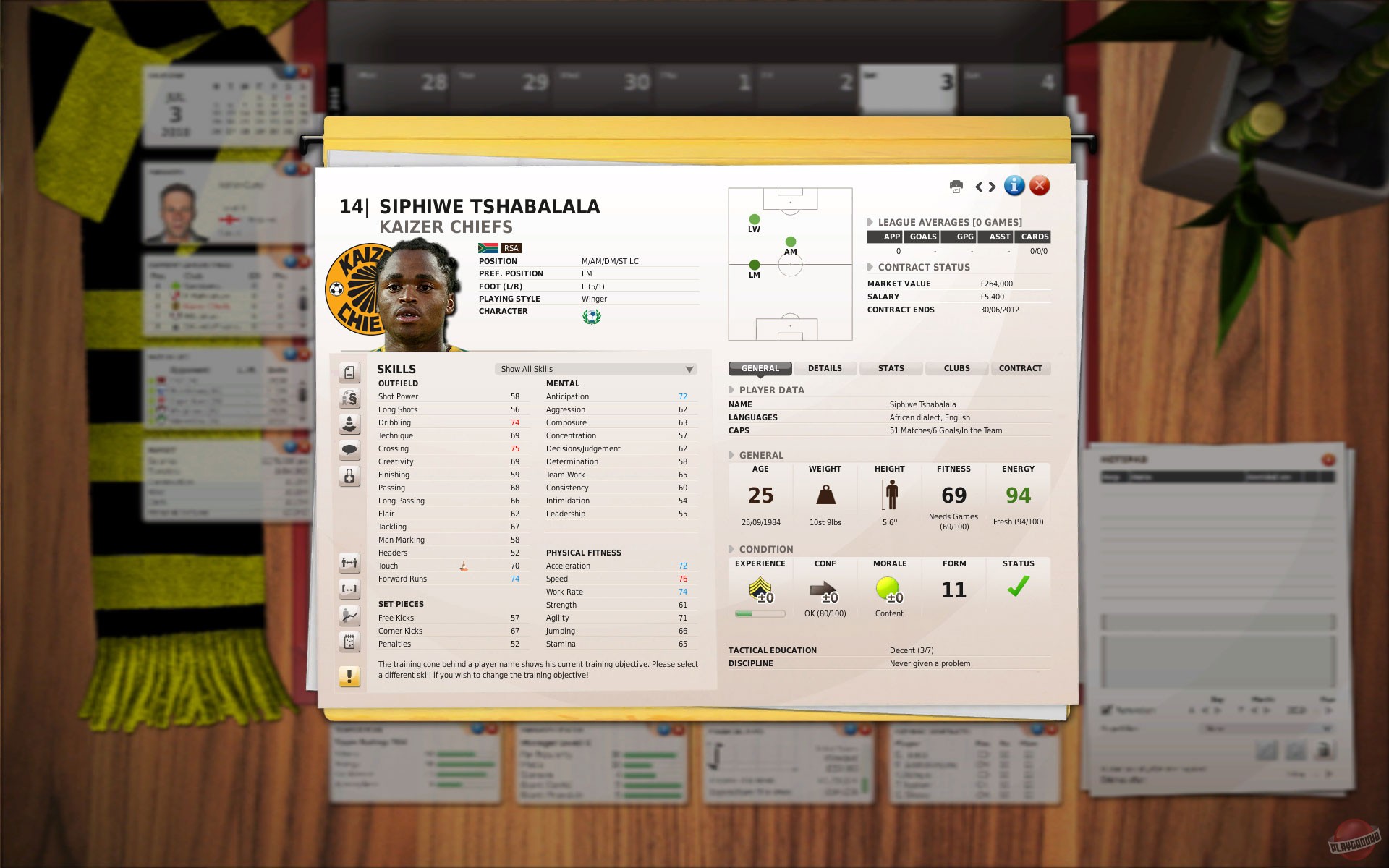 Скриншот из игры FIFA Manager 11 - 39