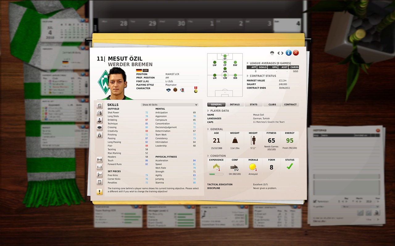 Скриншот из игры FIFA Manager 11 - 75