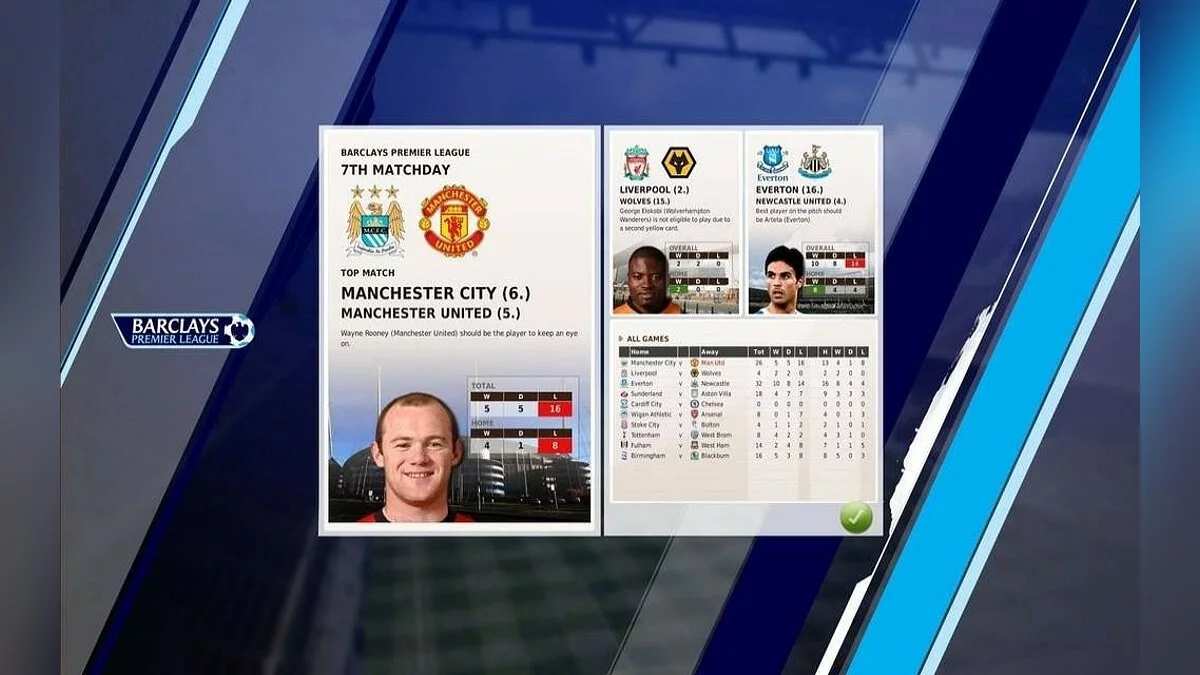 Скриншот из игры FIFA Manager 11 - 16