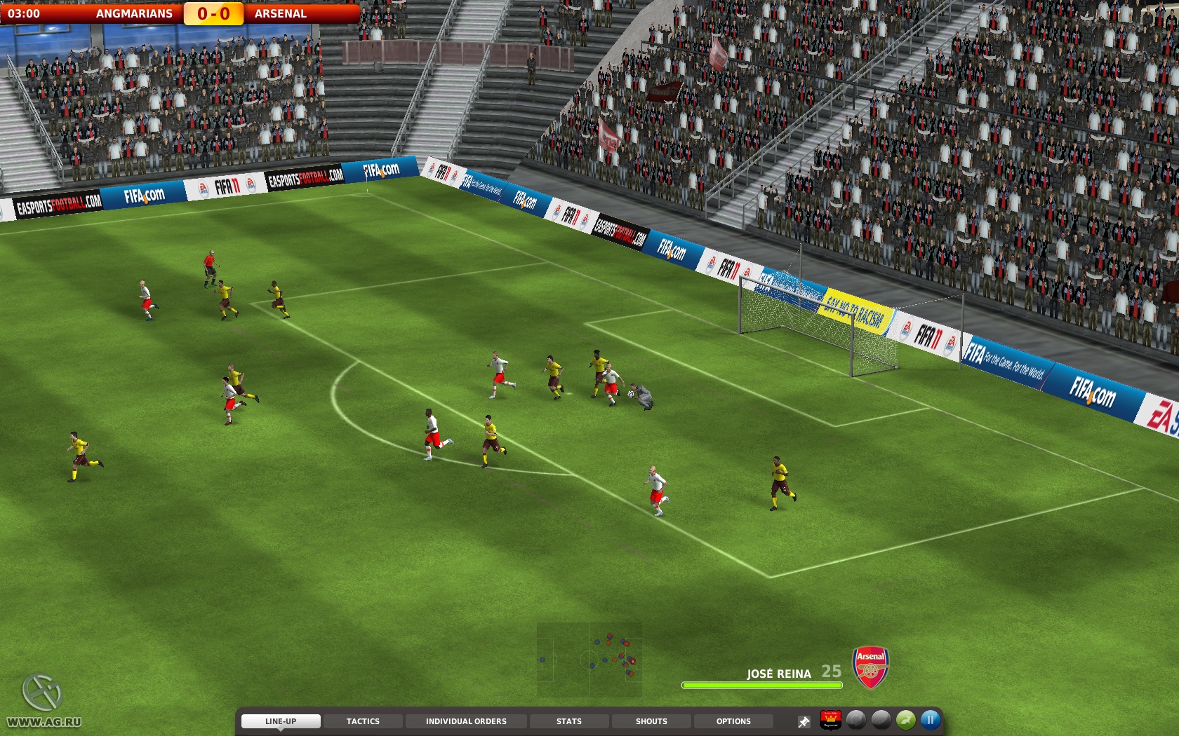 Скриншот из игры FIFA Manager 11 - 41