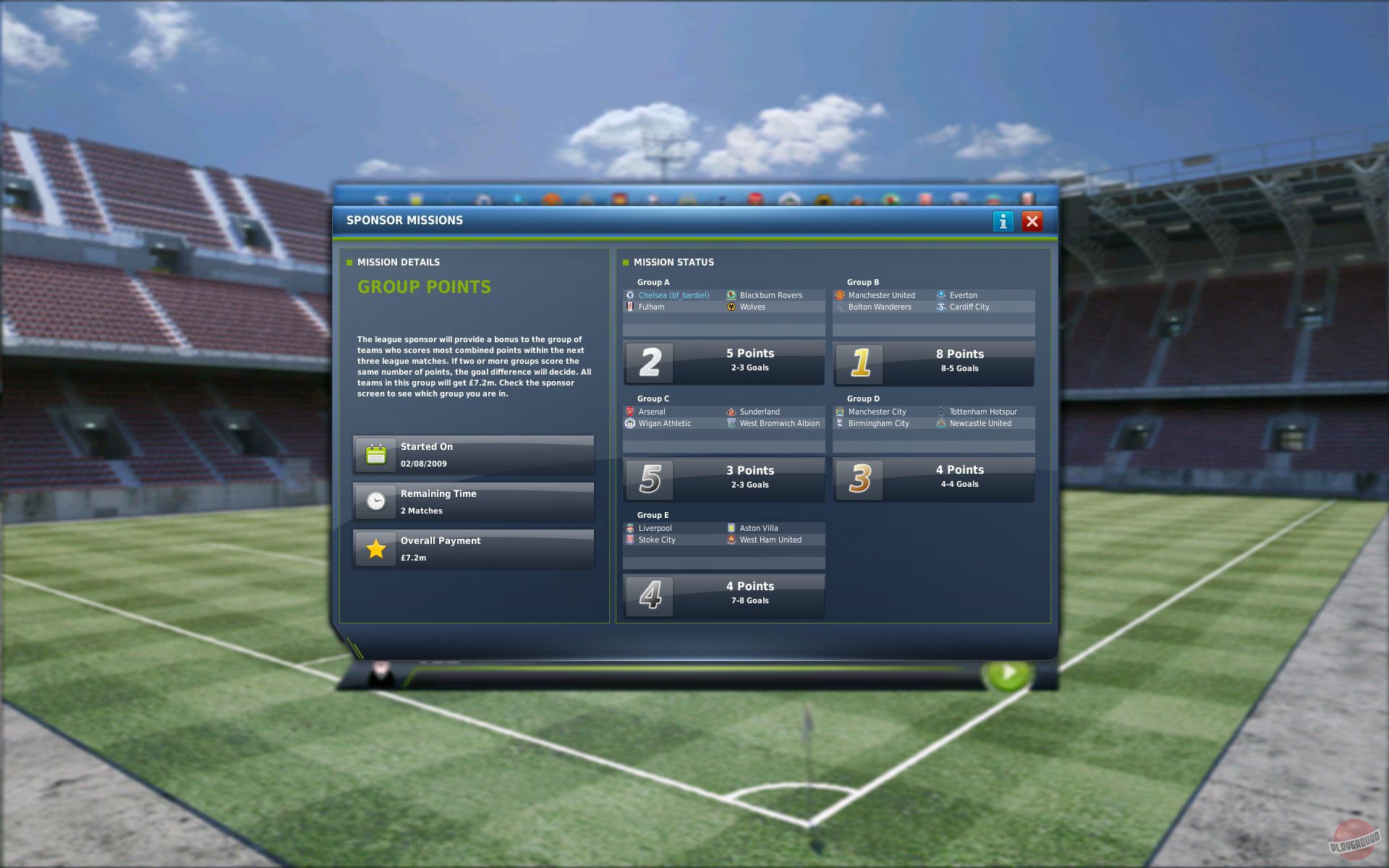 Скриншот из игры FIFA Manager 11 - 21