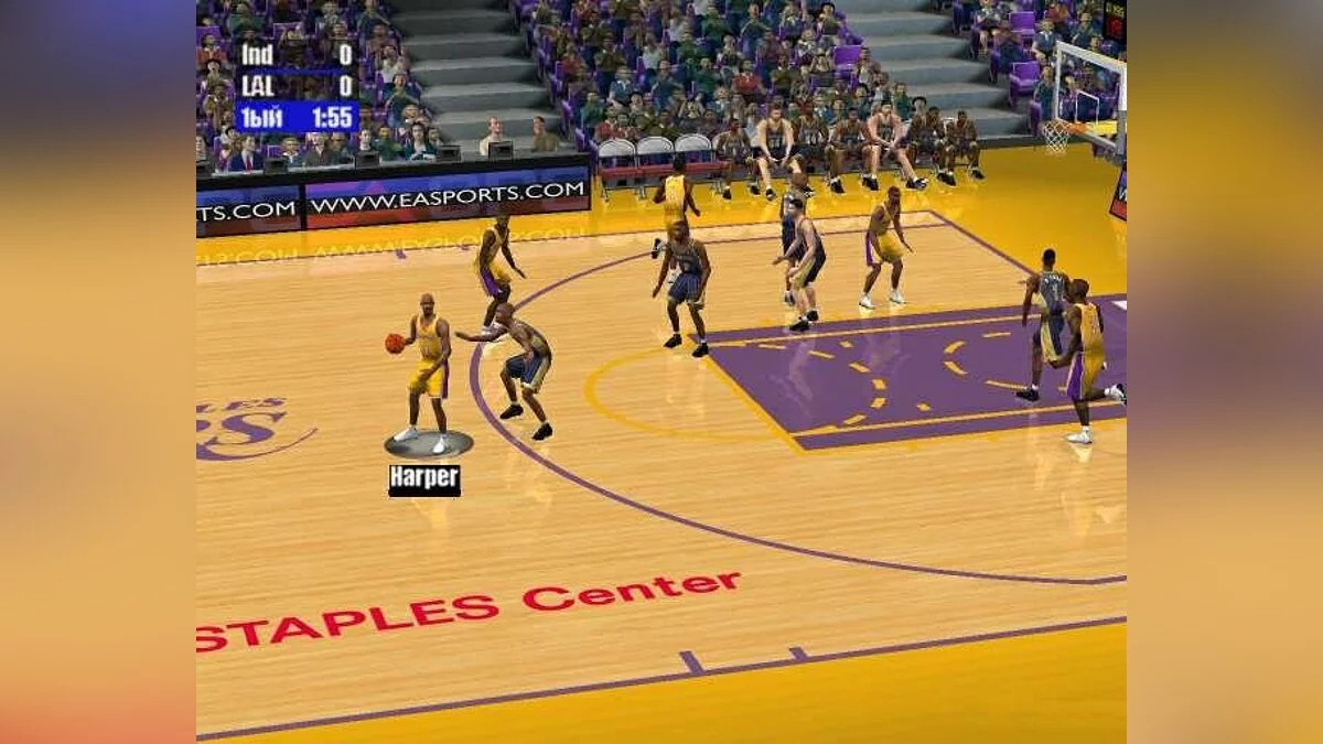 Скриншот из игры NBA Live 2001 - 7