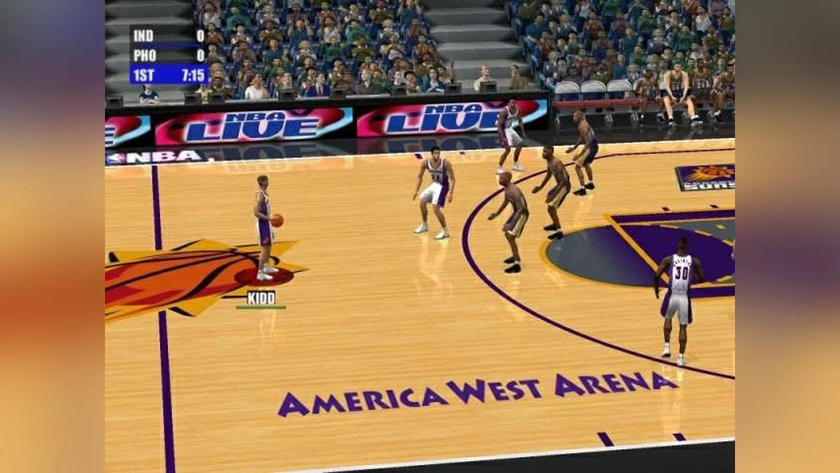 Скриншот из игры NBA Live 2001 - 6