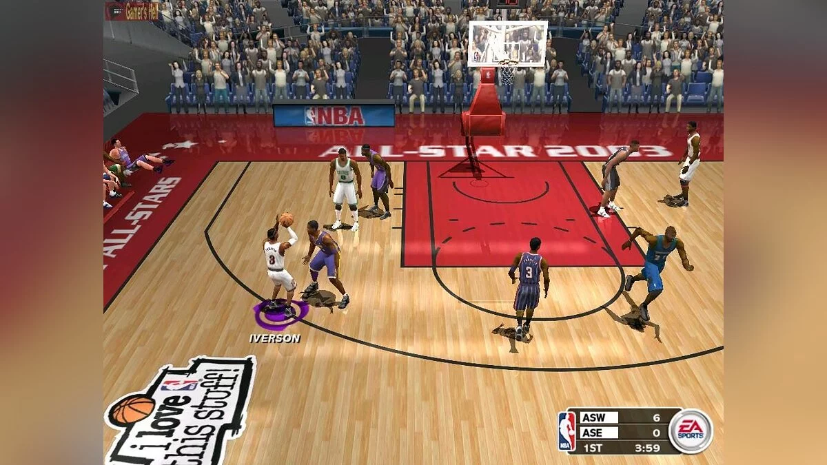 Скриншот из игры NBA Live 2003 - 7