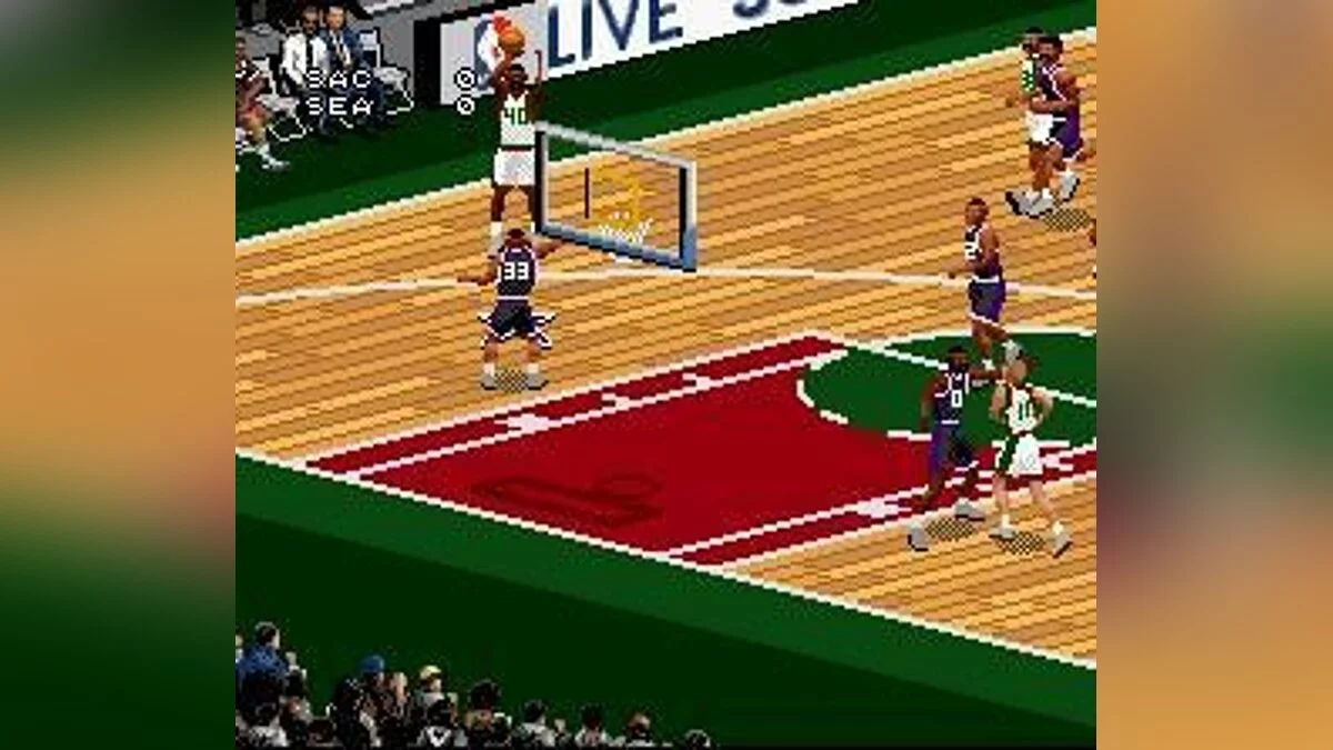 Скриншот из игры NBA Live '98 - 1
