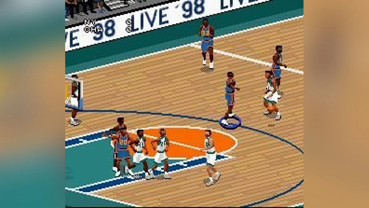 Скриншот из игры NBA Live '98 - 18