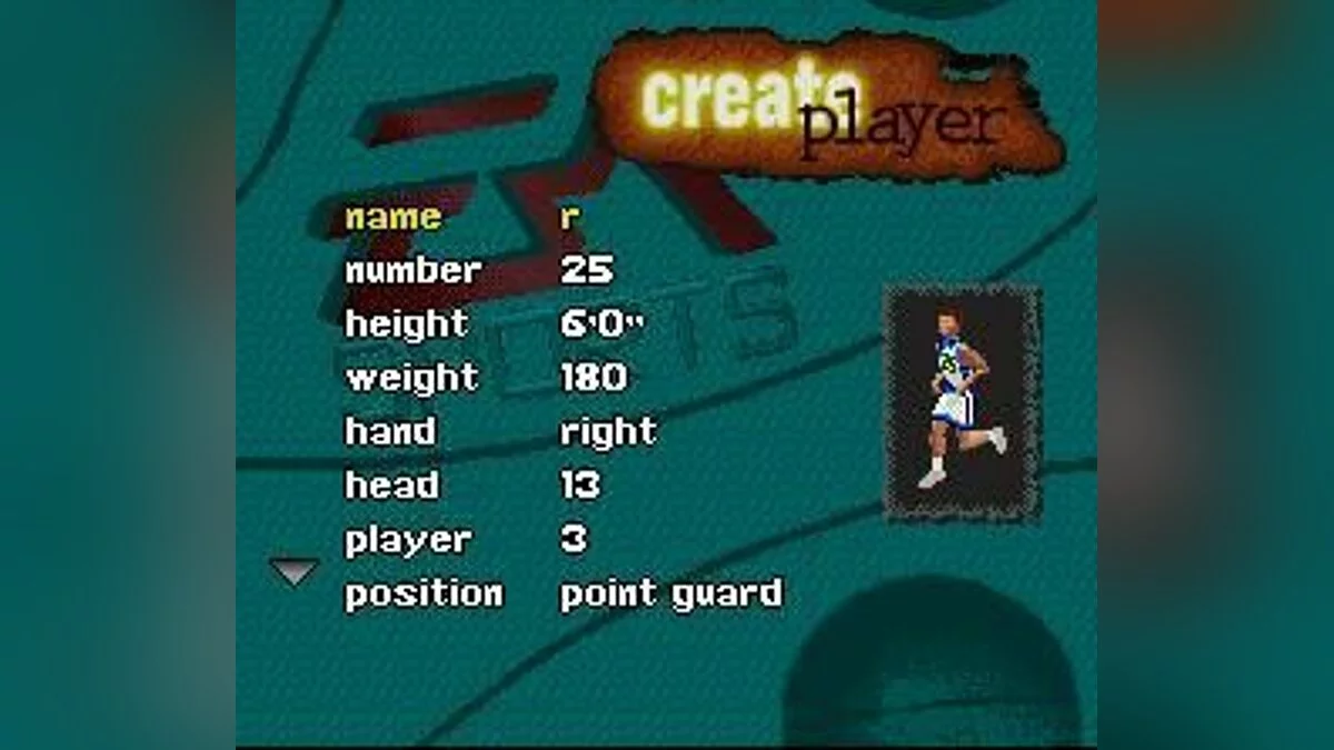 Скриншот из игры NBA Live '98 - 6