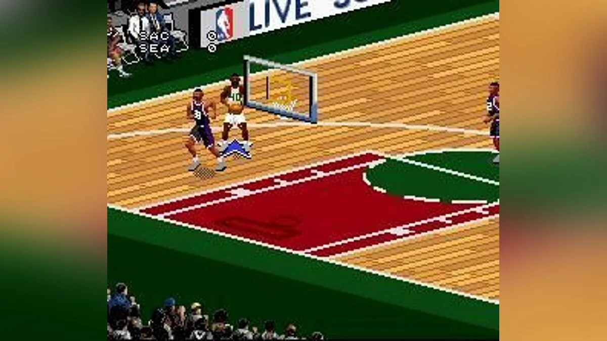 Скриншот из игры NBA Live '98 - 9