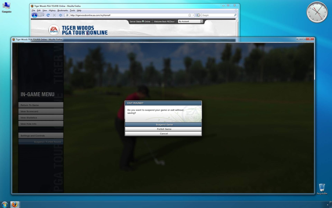 Скриншот из игры Tiger Woods PGA Tour Online - 58