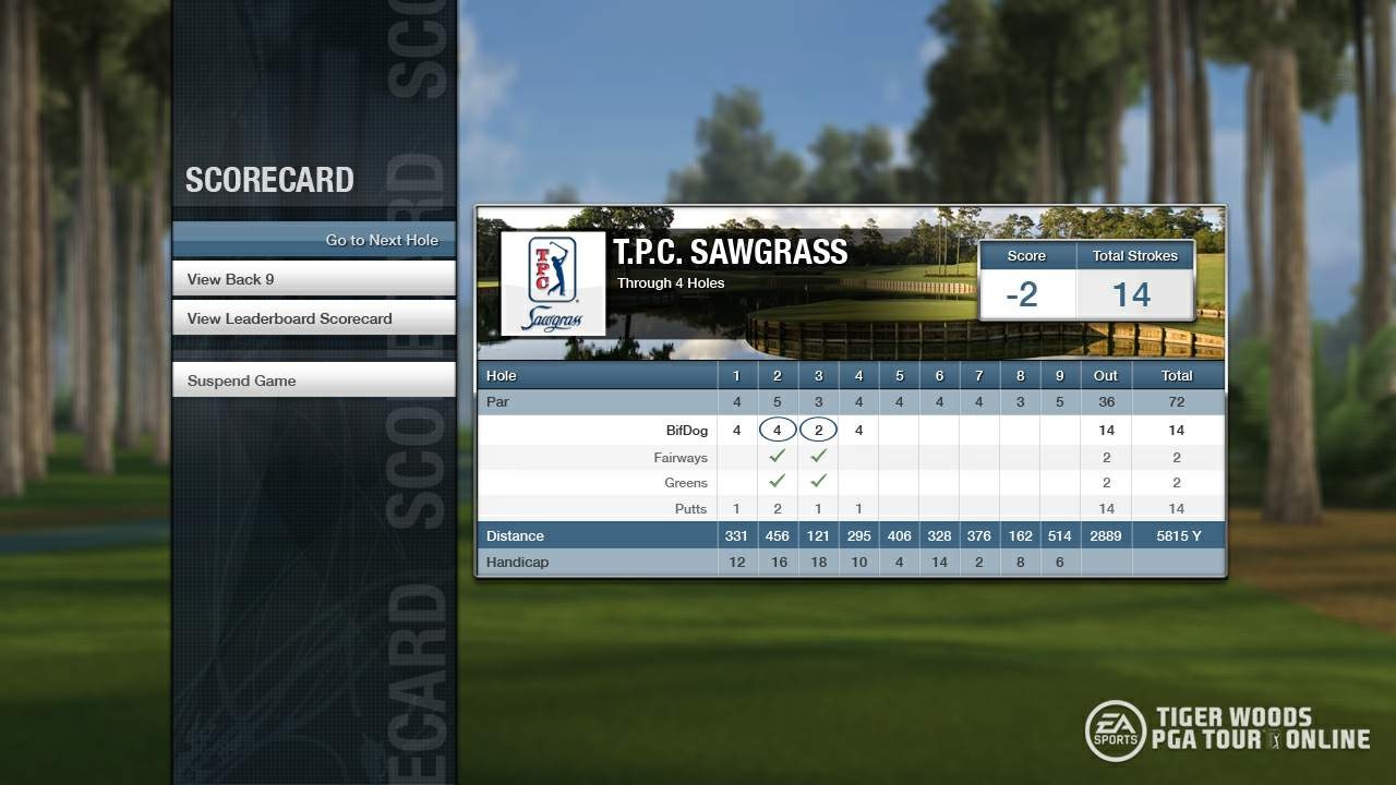 Скриншот из игры Tiger Woods PGA Tour Online - 43