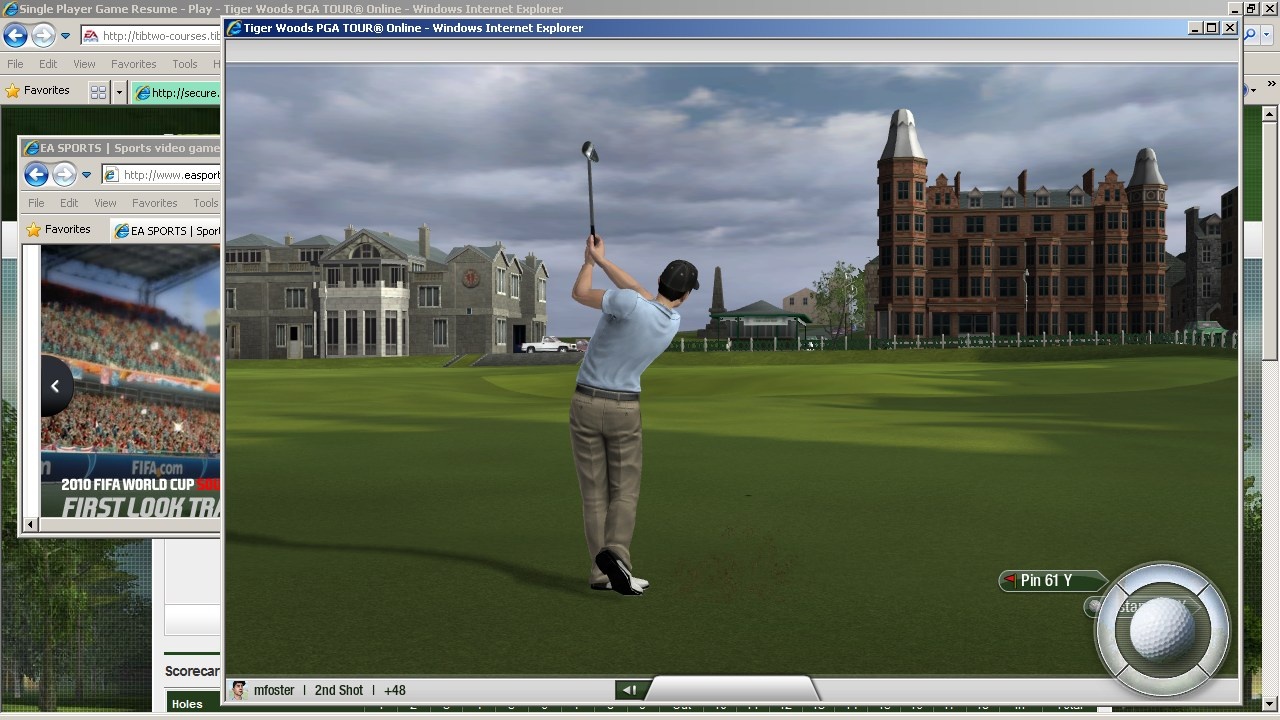Скриншот из игры Tiger Woods PGA Tour Online - 50