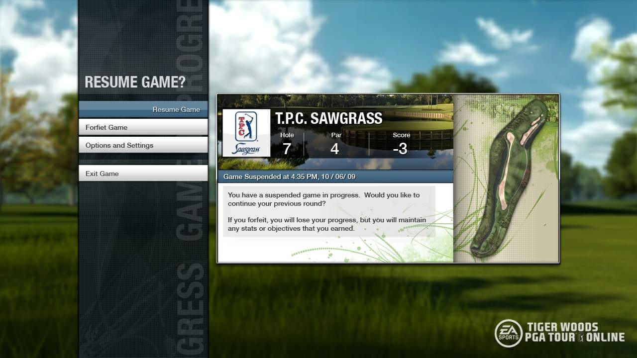 Скриншот из игры Tiger Woods PGA Tour Online - 76