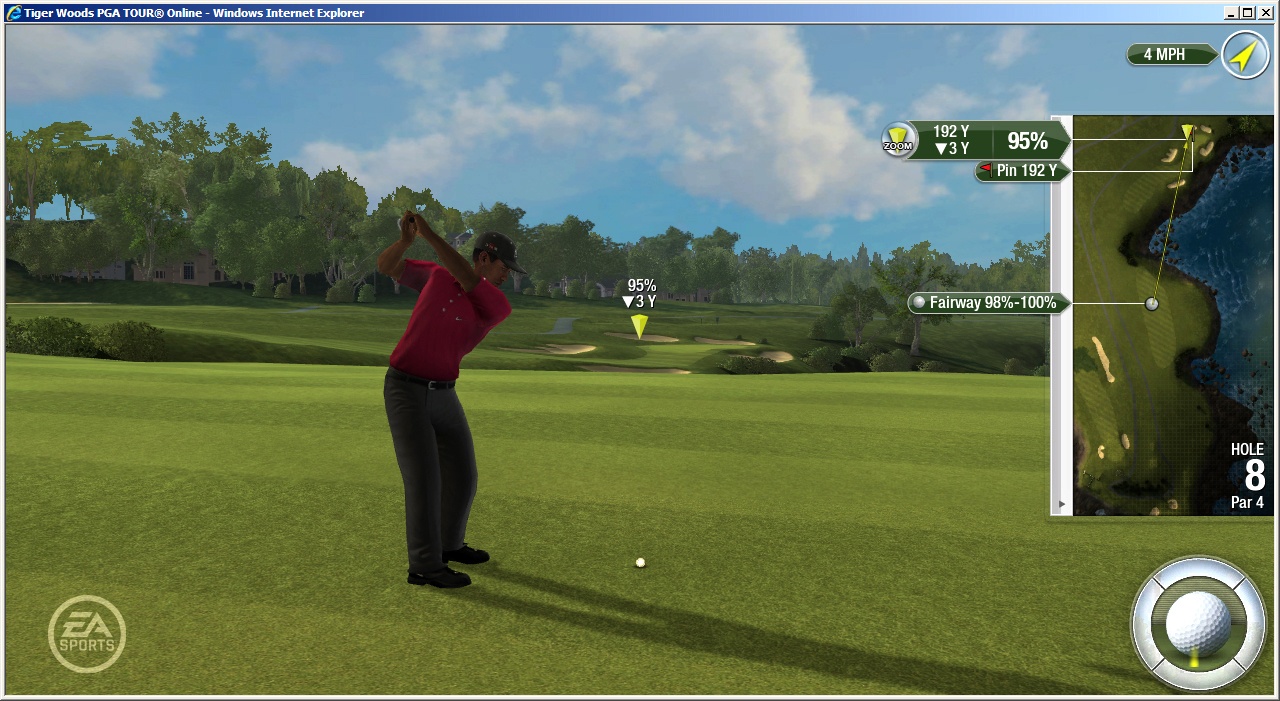 Скриншот из игры Tiger Woods PGA Tour Online - 88