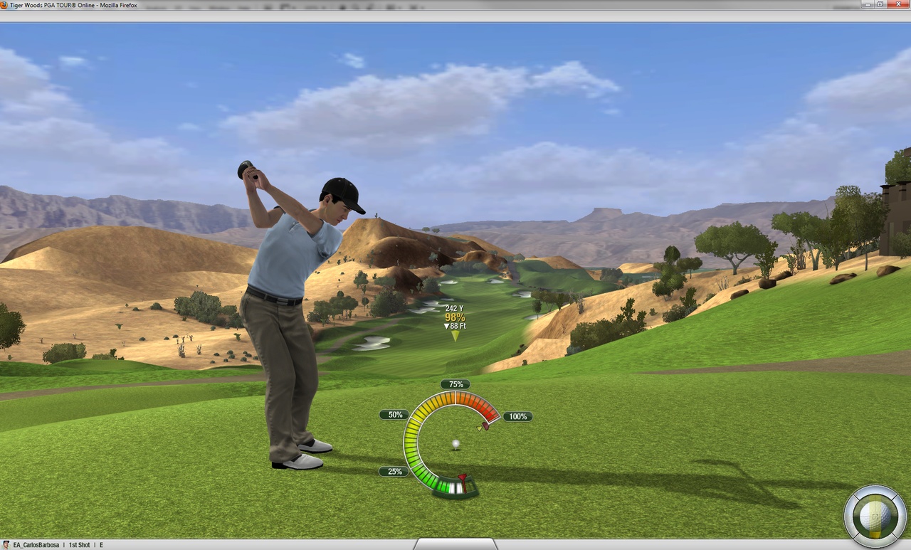 Скриншот из игры Tiger Woods PGA Tour Online - 44