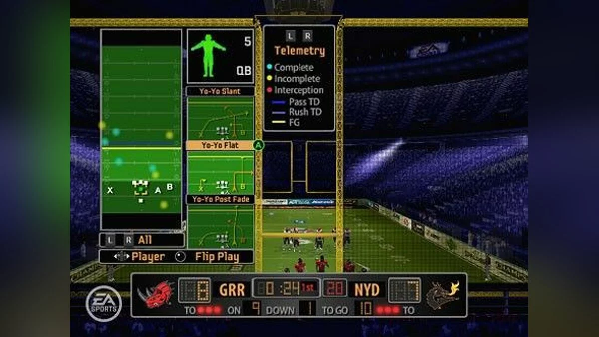 Скриншот из игры Arena Football - 9