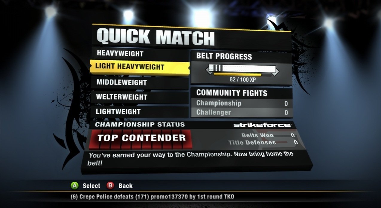 Скриншот из игры EA SPORTS MMA - 51