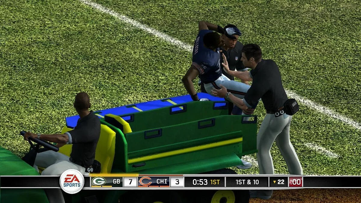 Скриншот из игры Madden NFL 10 - 21