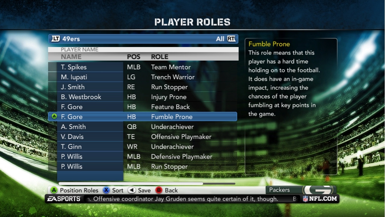 Скриншот из игры Madden NFL 12 - 59