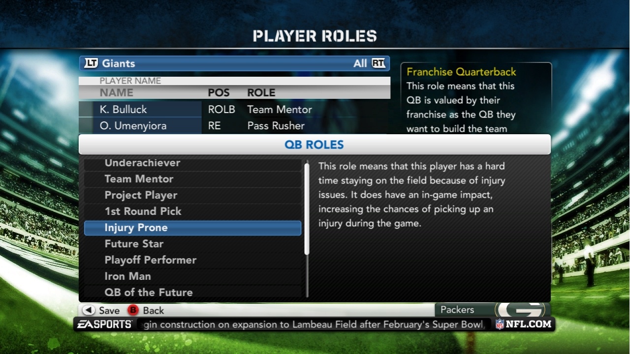 Скриншот из игры Madden NFL 12 - 147