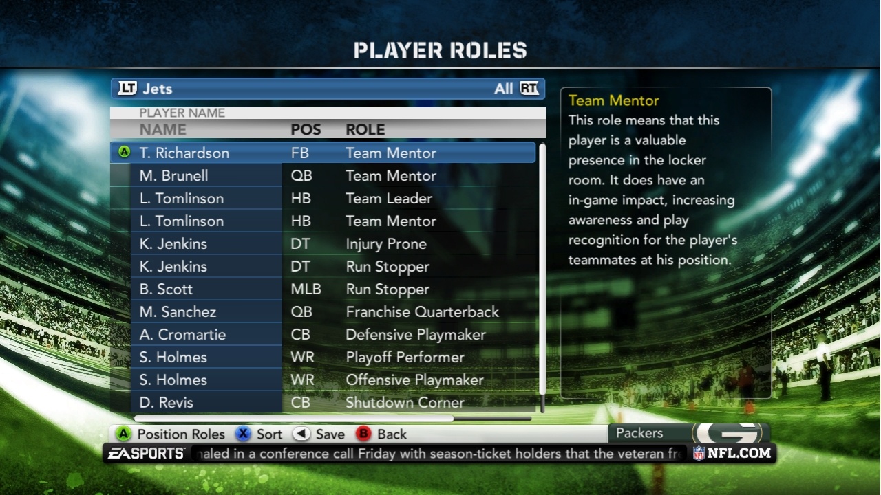 Скриншот из игры Madden NFL 12 - 40