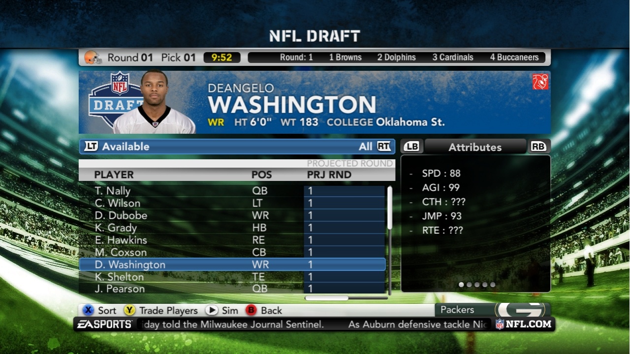 Скриншот из игры Madden NFL 12 - 129