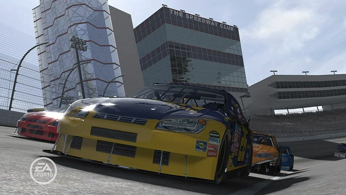 Скриншот из игры NASCAR 09 - 15
