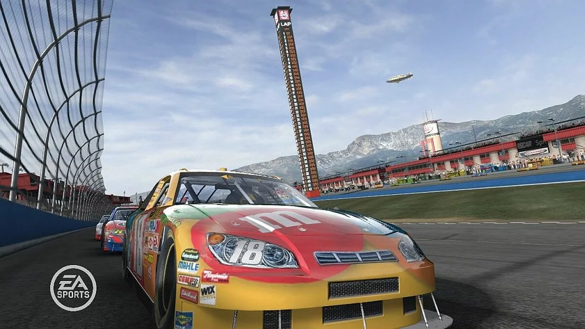 Скриншот из игры NASCAR 09 - 12