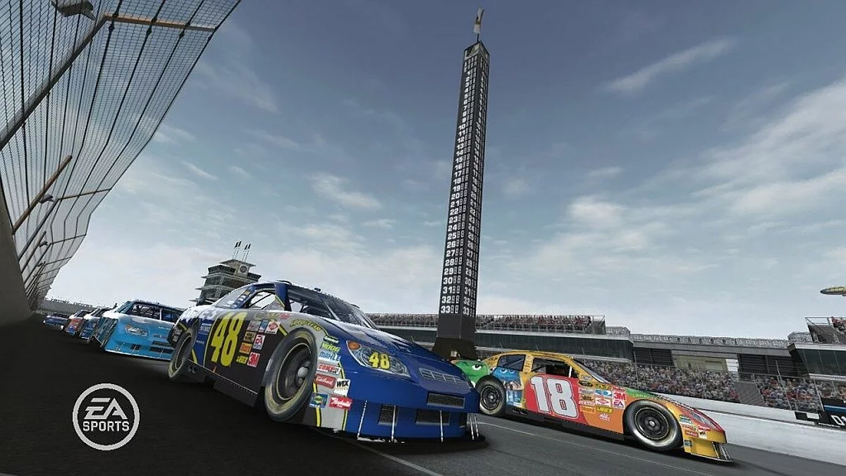 Скриншот из игры NASCAR 09 - 9