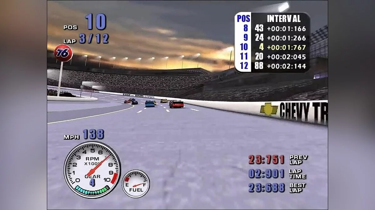 Скриншот из игры NASCAR 2001 - 3