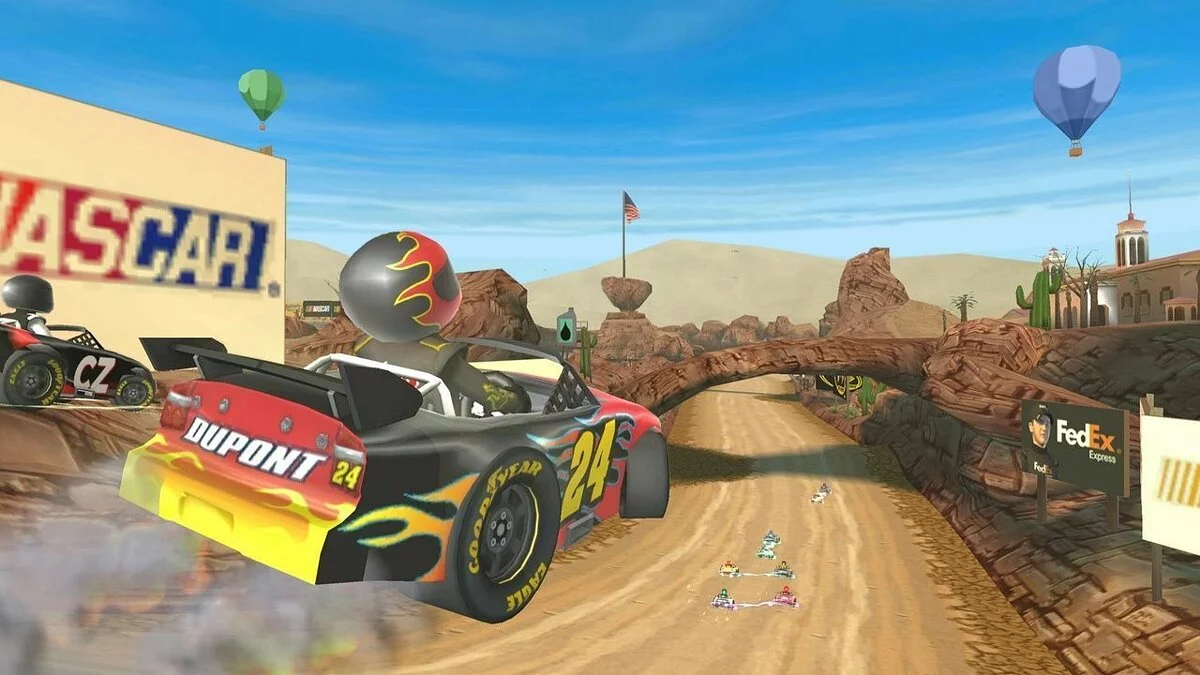 Скриншот из игры NASCAR Kart Racing - 9