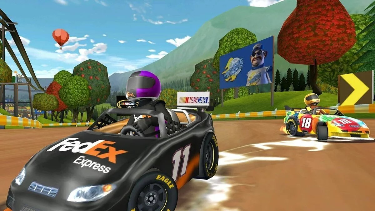 Скриншот из игры NASCAR Kart Racing - 6