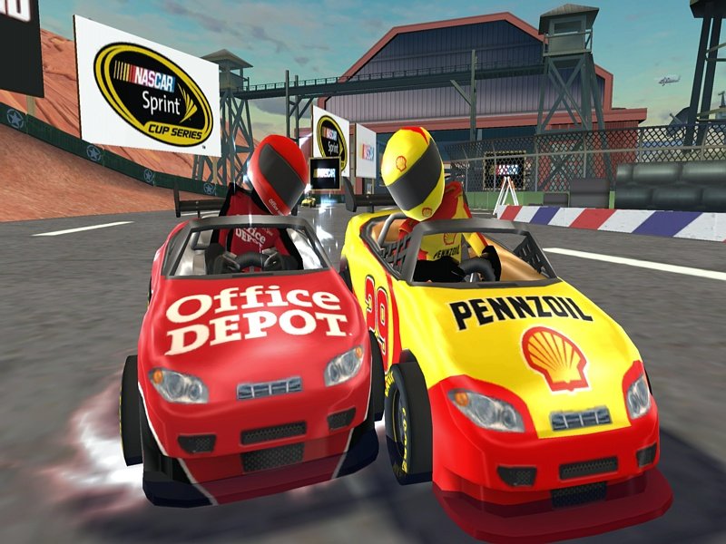 Скриншот из игры NASCAR Kart Racing - 7