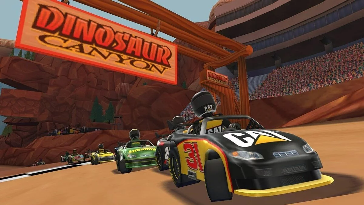 Скриншот из игры NASCAR Kart Racing - 2