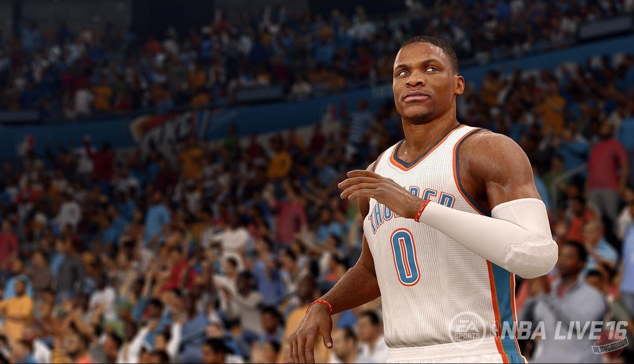 Скриншот из игры NBA Live 16 - 17