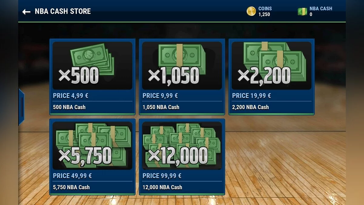 Скриншот из игры NBA Live Mobile - 11