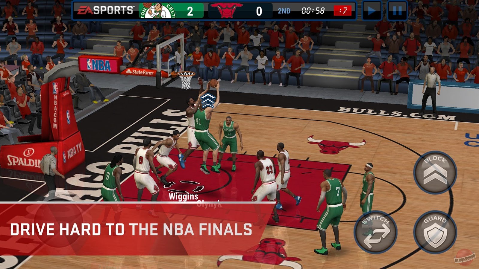 Скриншот из игры NBA Live Mobile - 1