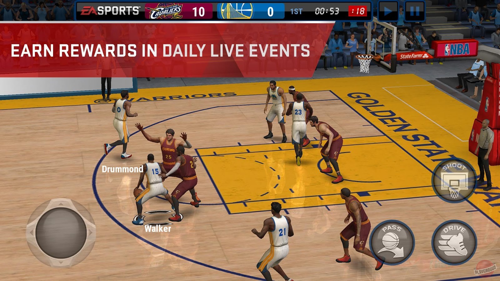 Скриншот из игры NBA Live Mobile - 7