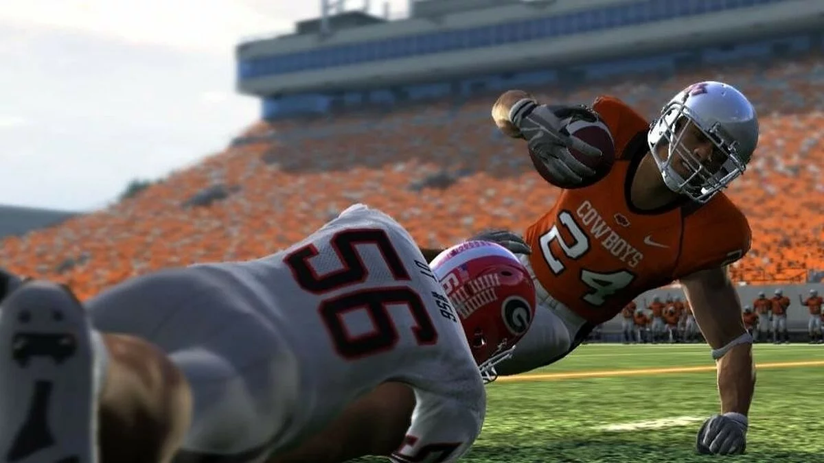 Скриншот из игры NCAA Football 10 - 11