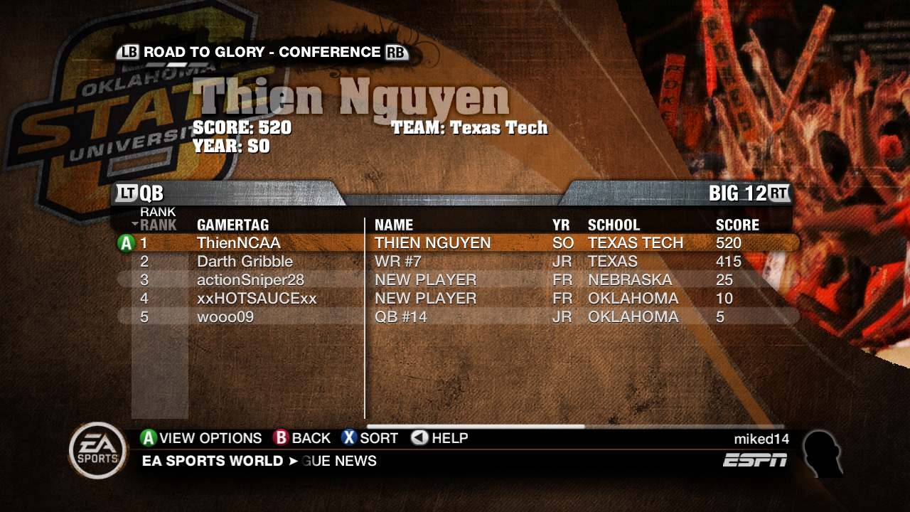 Скриншот из игры NCAA Football 10 - 45