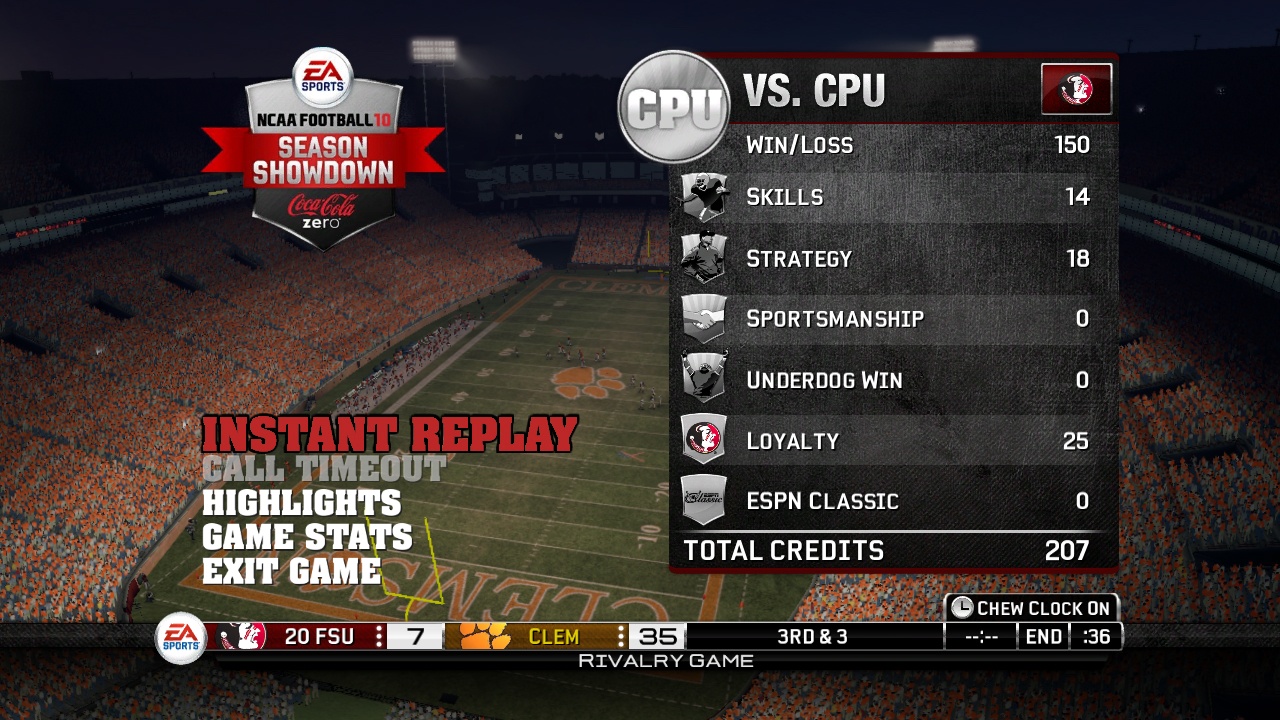 Скриншот из игры NCAA Football 10 - 111
