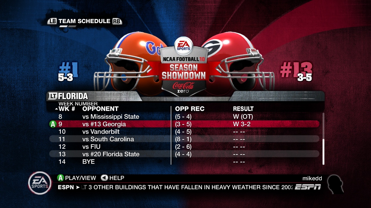 Скриншот из игры NCAA Football 10 - 38