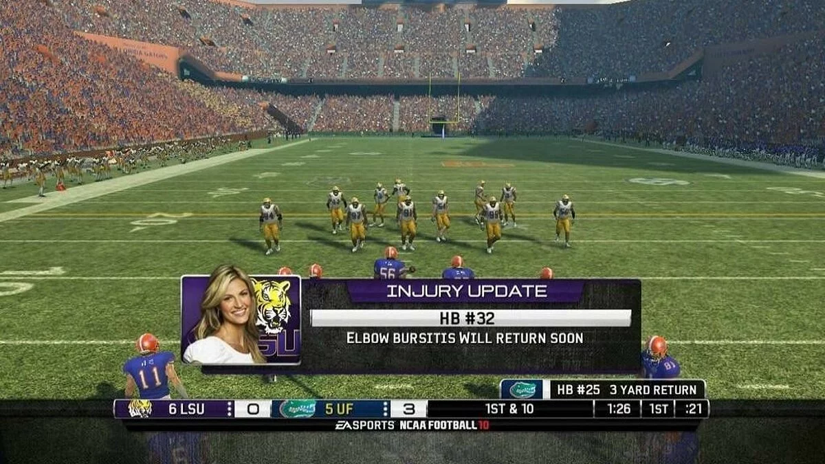 Скриншот из игры NCAA Football 10 - 23