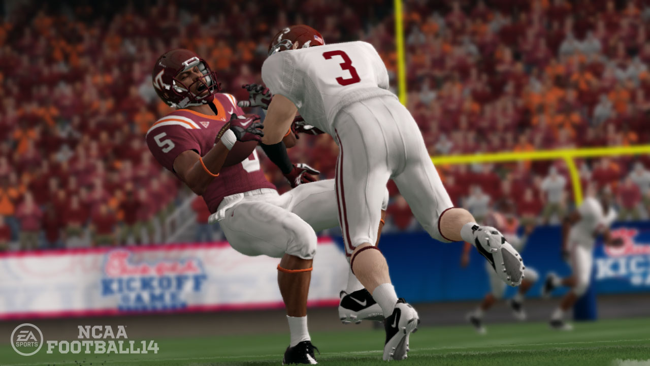 Скриншот из игры NCAA Football 14 - 16